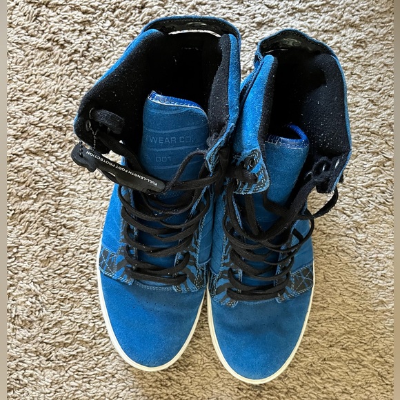 Supra Skytop 1 I Chad Muska Blue Tiger 2008 size 12 - Picture 3 of 5